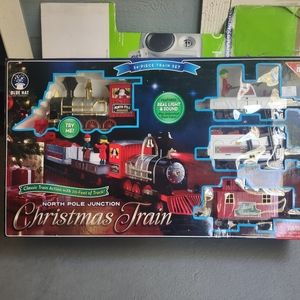 Train set Christmas north pole